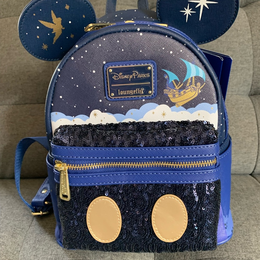 NWT Disney Peter Pan Mini Loungefly Backpack